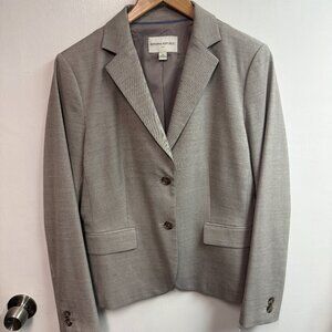 Banana Republic Women's Light Brown Lined Two Button Blazer Sz 10 Preowned